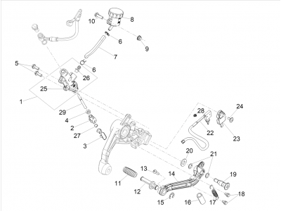 Αντλία φρένου πίσω